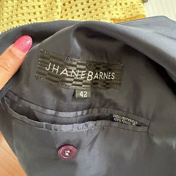 Jhane Barnes mens navy blue jacket in size 42 - Picture 6 of 6